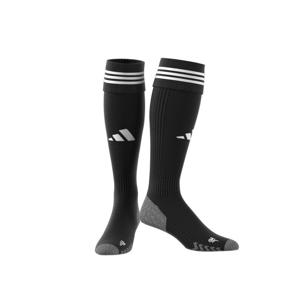 Unisex adi 23 Socks, Black, , large image number 8