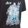 Kids Boys Messi Football Graphic T-Shirt, Black, A701_ONE, thumbnail image number 1
