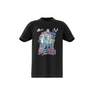 Kids Boys Messi Football Graphic T-Shirt, Black, A701_ONE, thumbnail image number 12