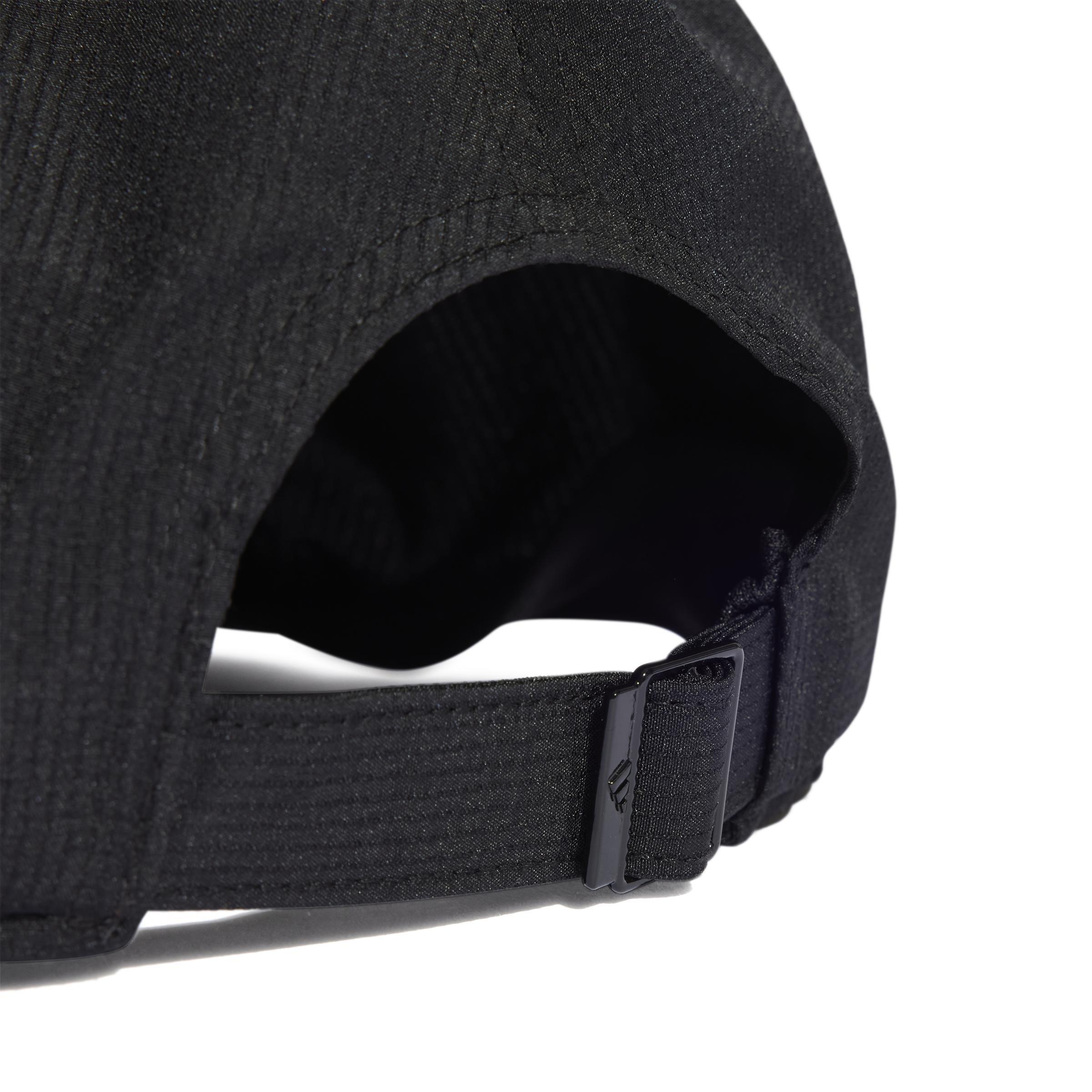 Unisex Essential Aeroready Cap, Black, A701_ONE, large image number 3