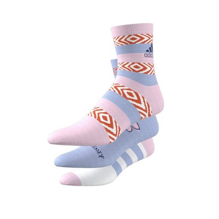 Kids Girls Disney Moana Socks 3 Pairs, White, A701_ONE, large image number 6