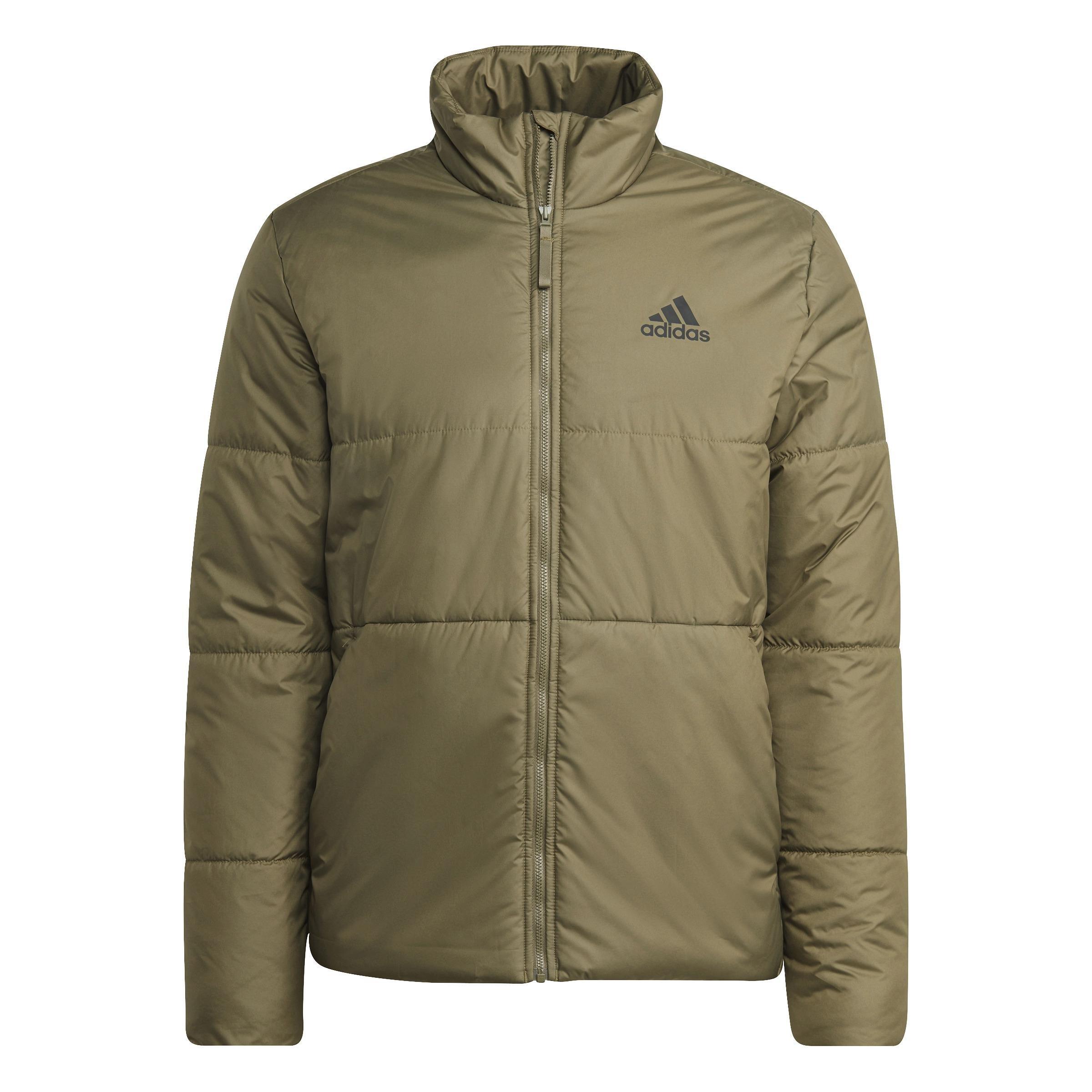 Bsc 3-Stripes Insulated Jacket, Green, A701_ONE, large image number 1