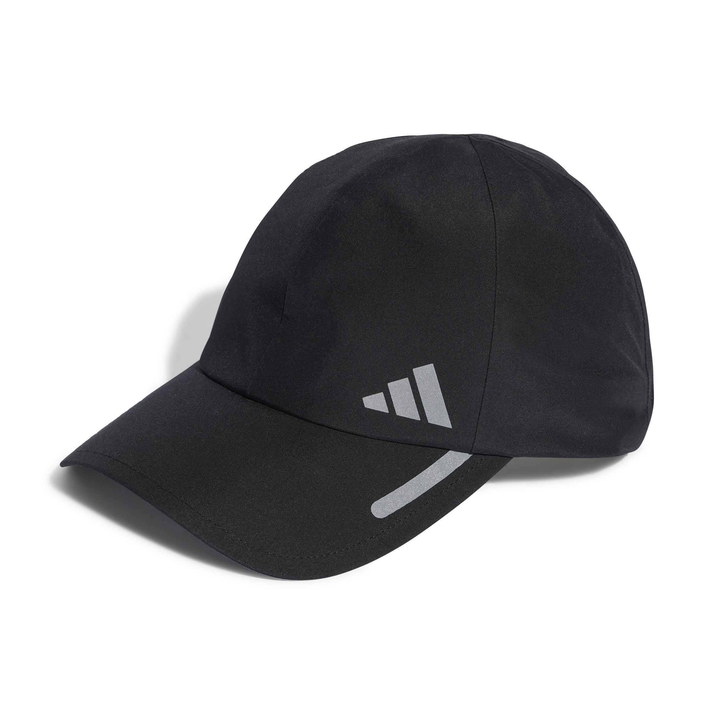 Unisex Rain.Rdy Running Cap, Black, A701_ONE, large image number 0