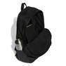 Unisex Classic Horizontal 3-Stripes Backpack, Black, A701_ONE, thumbnail image number 2