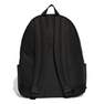 Unisex Classic Horizontal 3-Stripes Backpack, Black, A701_ONE, thumbnail image number 3
