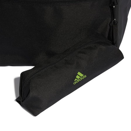 Unisex Classic Horizontal 3-Stripes Backpack, Black, A701_ONE, large image number 5