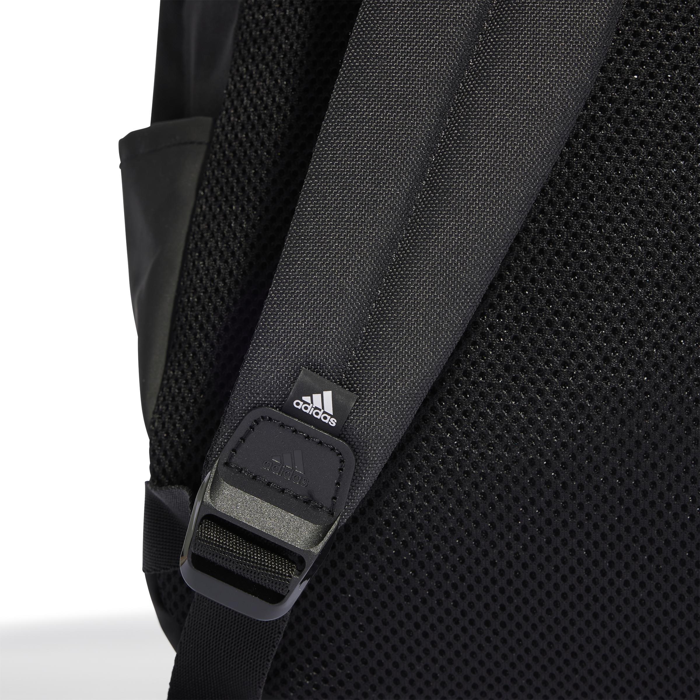 Unisex Classic Brand Love Initial Print Backpack, Grey, , large image number 5