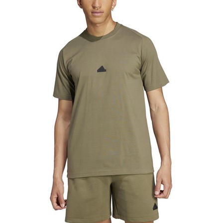 Men Adidas Z.N.E. T-Shirt, Green, A701_ONE, large image number 1