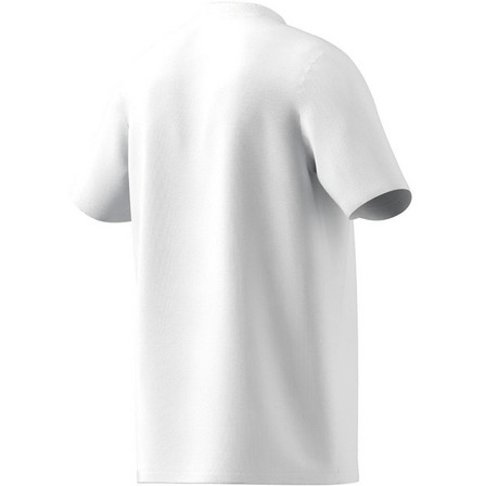Men Adidas Sportswear Undeniable Trim T-Shirt, White, A701_ONE, large image number 7