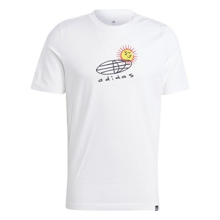 Men Sportswear Elevated Doodle Puff T-Shirt, White, A701_ONE, large image number 2