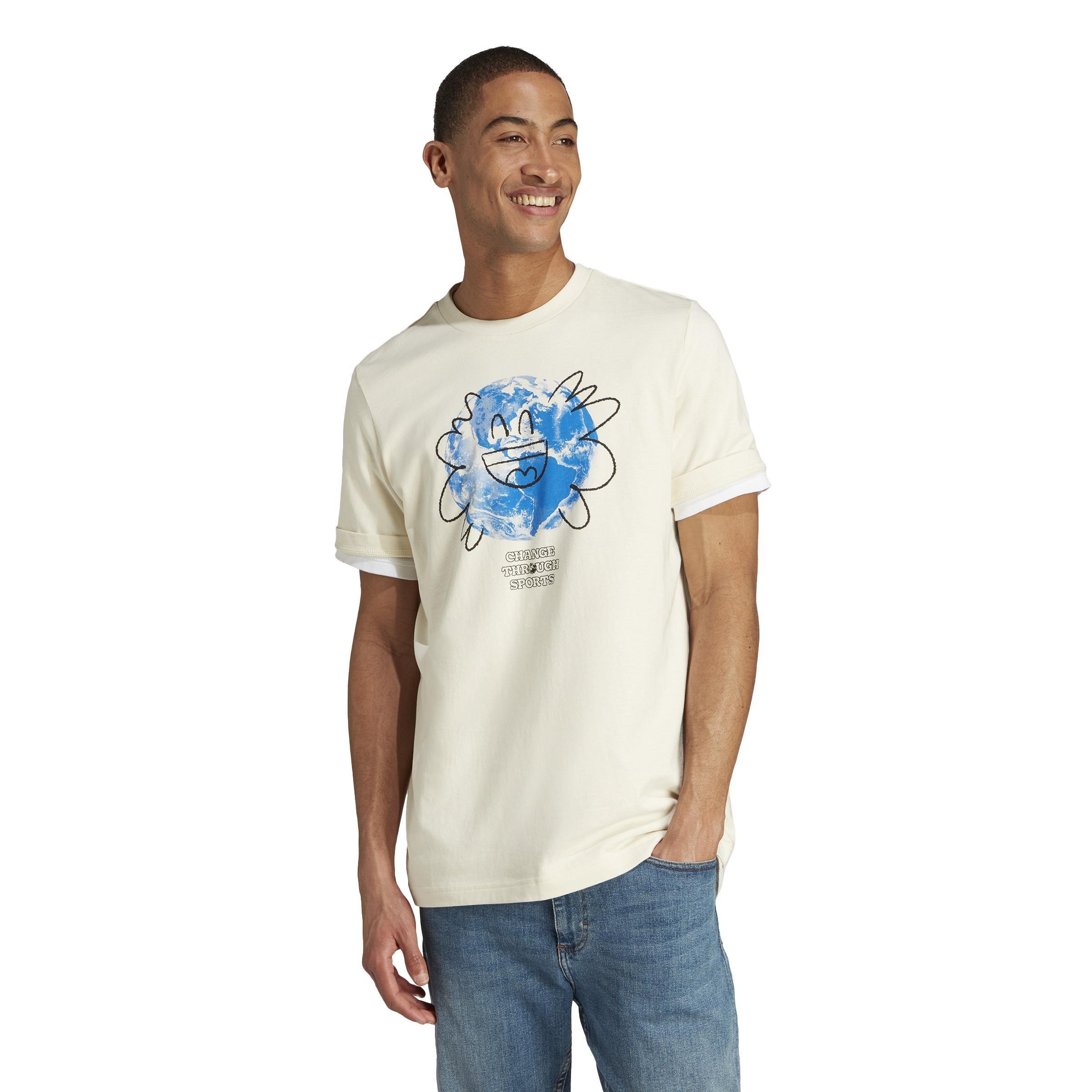 light blue mens adidas t shirt