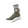 Unisex Parley Mid Crew Sock 2 Pairs, White, A701_ONE, thumbnail image number 7
