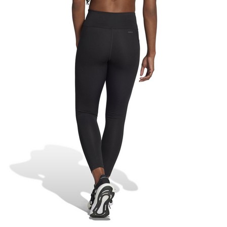 Women Run Essentials Stay In Play 7/8 Leggings, Black, A701_ONE, large image number 4