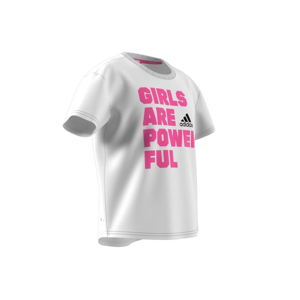 Kids Girls International Girls Day T-Shirt, White, A701_ONE, large image number 22