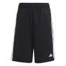 Kids Unisex Essentials 3-Stripes Knit Shorts, Black, A701_ONE, thumbnail image number 2
