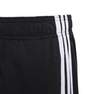 Kids Unisex Essentials 3-Stripes Knit Shorts, Black, A701_ONE, thumbnail image number 6