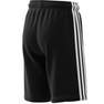 Kids Unisex Essentials 3-Stripes Knit Shorts, Black, A701_ONE, thumbnail image number 14