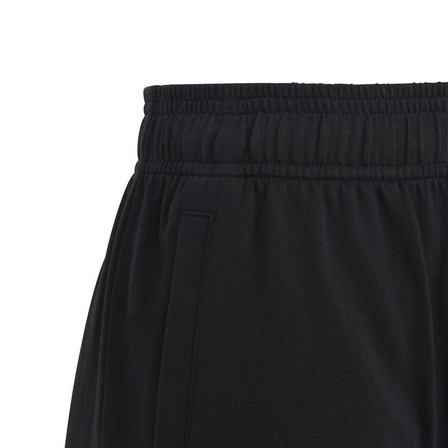 Unisex Kids Essentials Big Logo Cotton Shorts, Black, A701_ONE, large image number 5