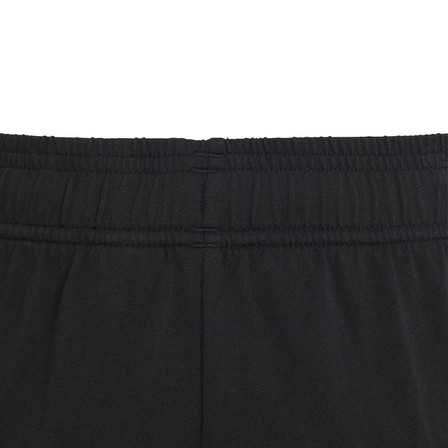 Unisex Kids Essentials Big Logo Cotton Shorts, Black, A701_ONE, large image number 6