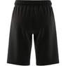 Unisex Kids Essentials Big Logo Cotton Shorts, Black, A701_ONE, thumbnail image number 10
