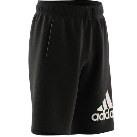 Unisex Kids Essentials Big Logo Cotton Shorts, Black, A701_ONE, large image number 15