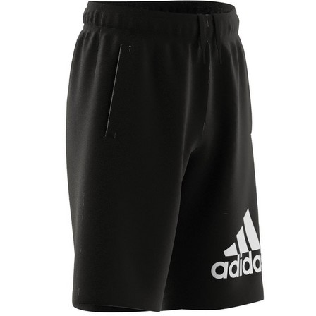 Unisex Kids Essentials Big Logo Cotton Shorts, Black, A701_ONE, large image number 16