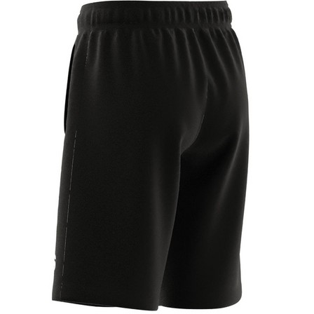 Unisex Kids Essentials Big Logo Cotton Shorts, Black, A701_ONE, large image number 17