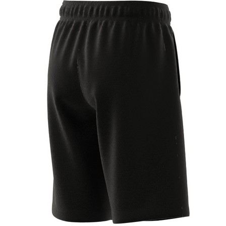 Unisex Kids Essentials Big Logo Cotton Shorts, Black, A701_ONE, large image number 18
