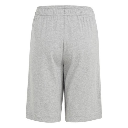 Unisex Kids Essentials Big Logo Cotton Shorts, Grey, A701_ONE, large image number 3