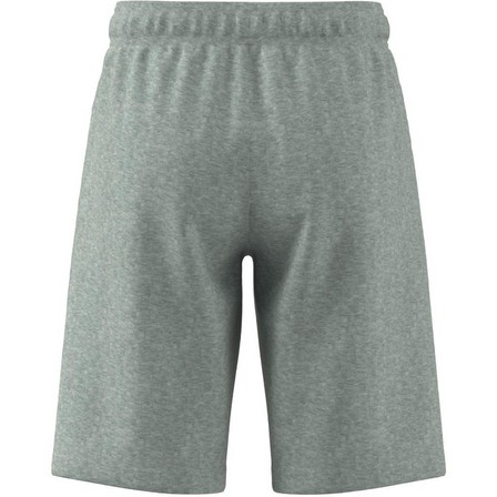 Unisex Kids Essentials Big Logo Cotton Shorts, Grey, A701_ONE, large image number 8