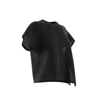 Women Hiit Aeroready Quickburn Training T-Shirt, Black, A701_ONE, large image number 12