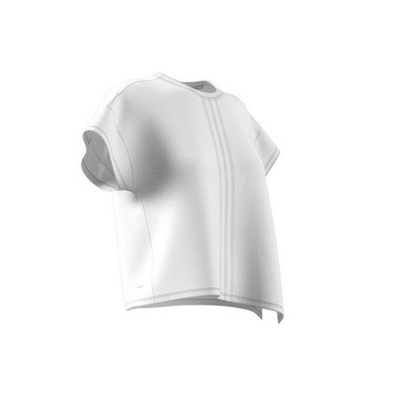 Women Hiit Aeroready Quickburn Training T-Shirt, White, A701_ONE, large image number 6