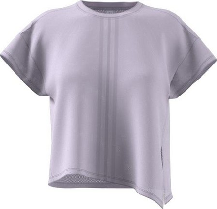 Women Hiit Aeroready Quickburn Training T-Shirt, Purple, A701_ONE, large image number 0