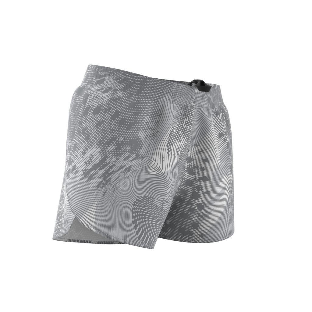 Women Adizero Running Split Shorts, White, A701_ONE, large image number 9