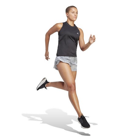 Women Adizero Running Split Shorts, White, A701_ONE, large image number 12