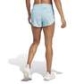 Women Run Icons 3-Stripes Low Carbon Running Shorts, Blue, A701_ONE, thumbnail image number 4