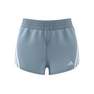Women Run Icons 3-Stripes Low Carbon Running Shorts, Blue, A701_ONE, thumbnail image number 7