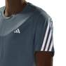 Women Run Icons 3-Stripes Low-Carbon Running T-Shirt, Blue, A701_ONE, thumbnail image number 6