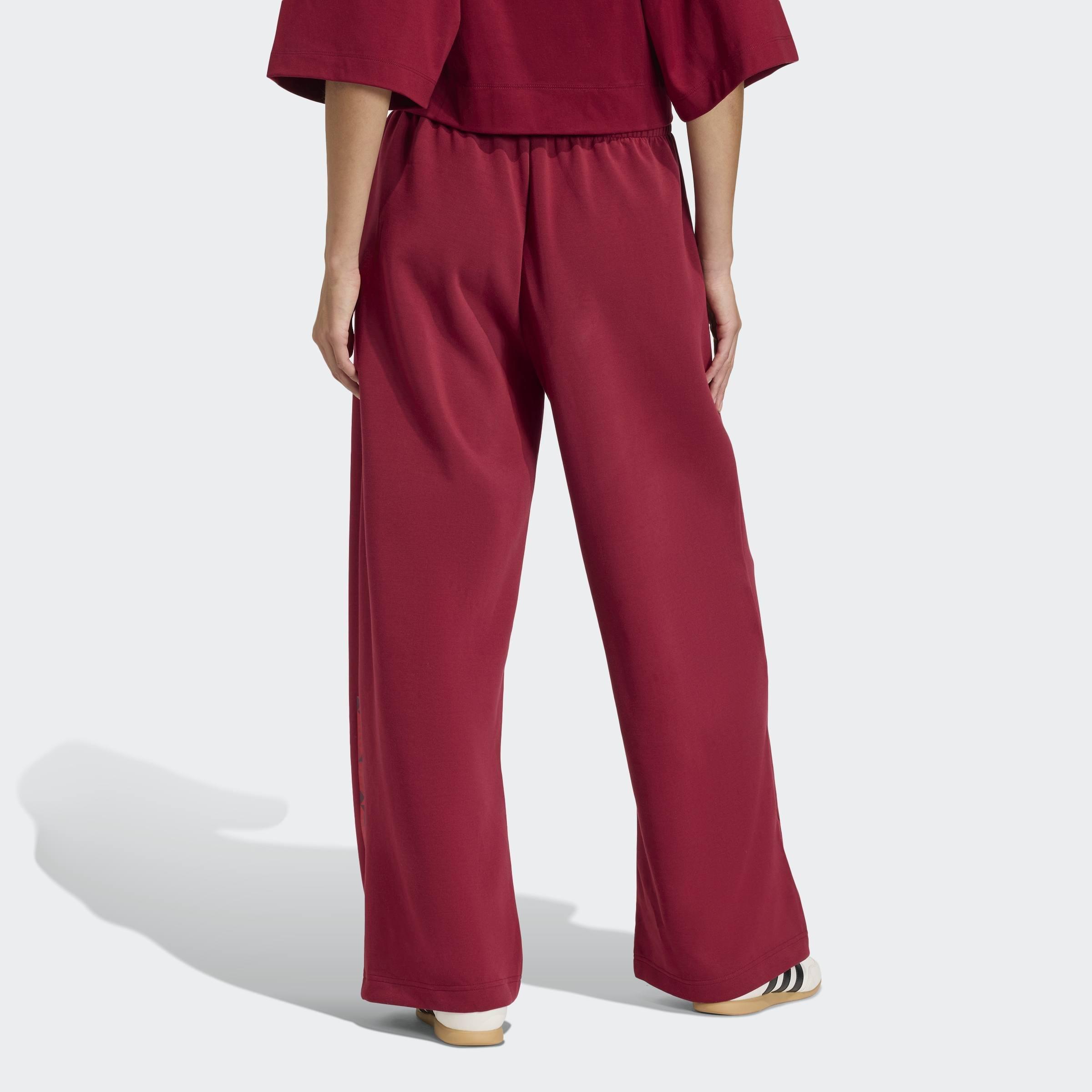 Soft Lux Straight Leg Trousers, Red, A701_ONE, large image number 1