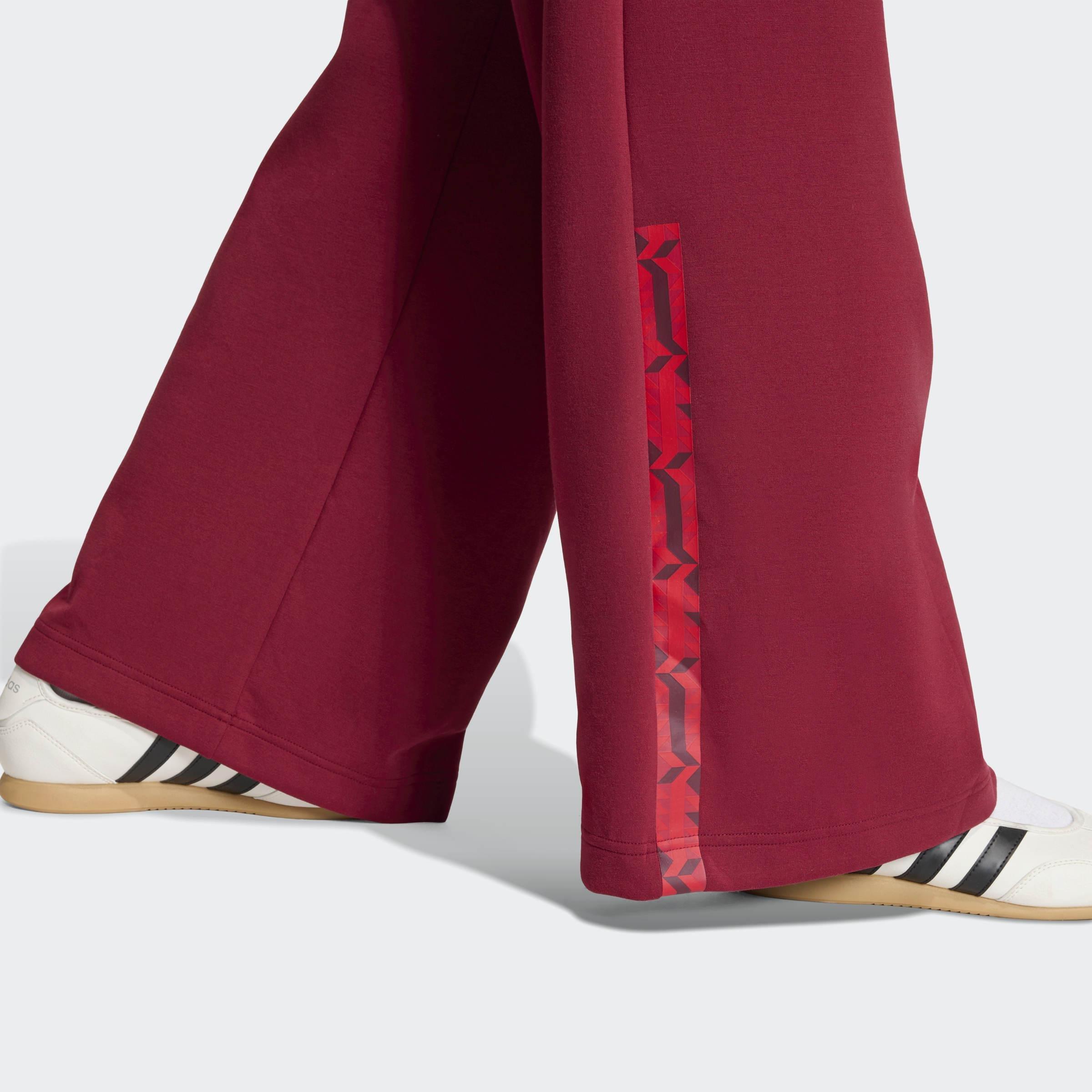 Soft Lux Straight Leg Trousers, Red, A701_ONE, large image number 3