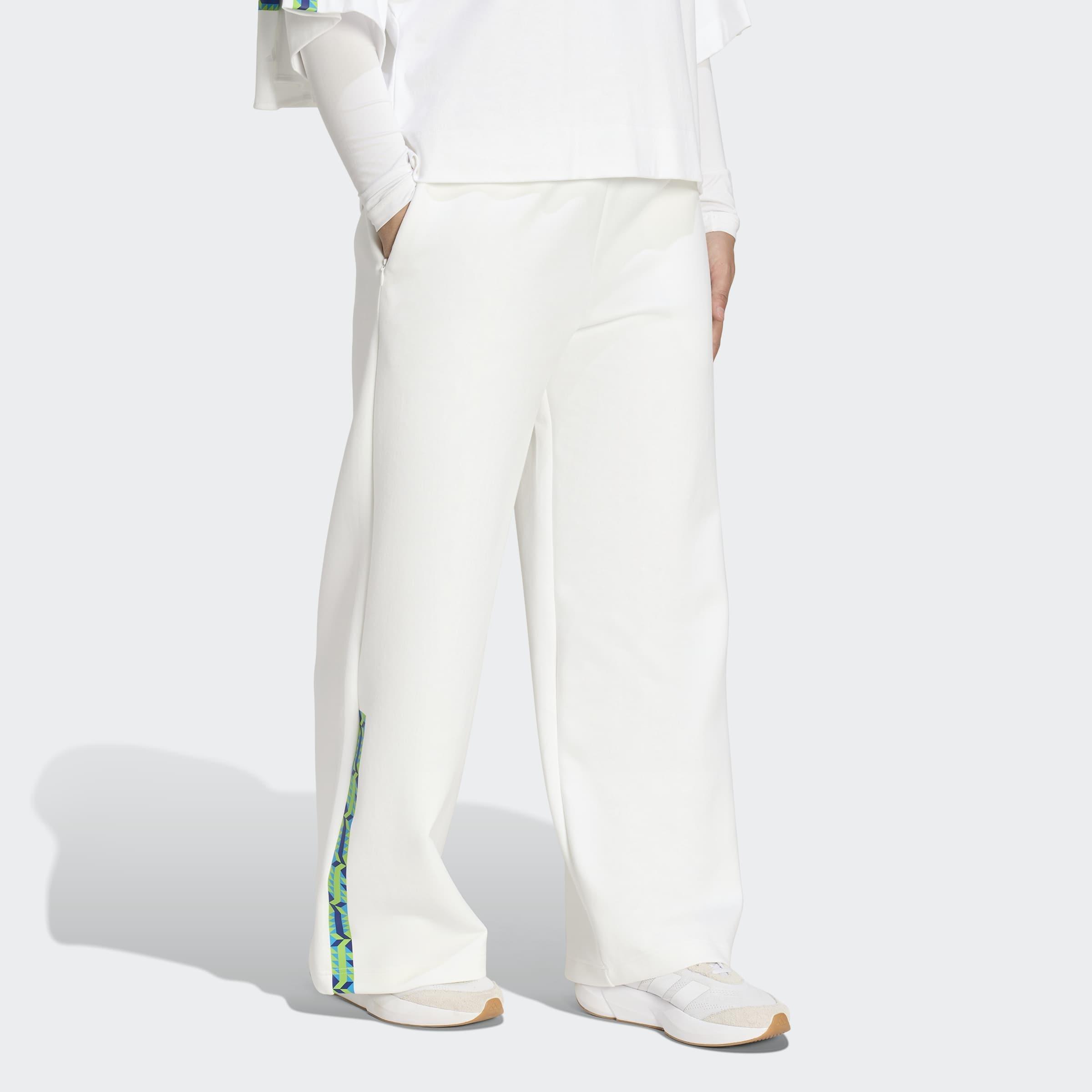 Soft Lux Straight Leg Trousers, White, A701_ONE, large image number 5