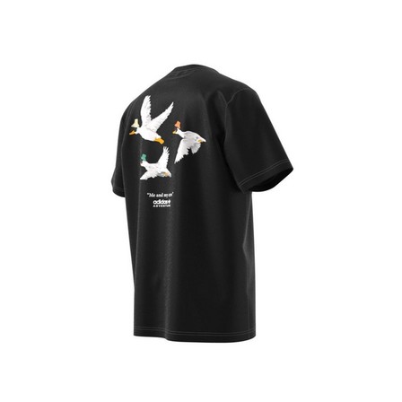 adidas Adventure Graphic Duckies T-Shirt black Male Adult, A701_ONE, large image number 9