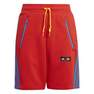 Unisex Kids Adidas X Classic Lego Shorts, Red, A701_ONE, thumbnail image number 2