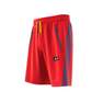 Unisex Kids Adidas X Classic Lego Shorts, Red, A701_ONE, thumbnail image number 8