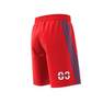 Unisex Kids Adidas X Classic Lego Shorts, Red, A701_ONE, thumbnail image number 12