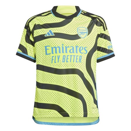Kids Boys Arsenal 23/24 Away Jersey, Yellow, A701_ONE, large image number 0
