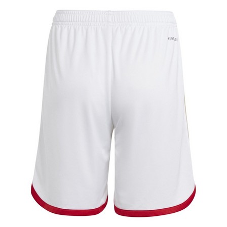 Kids Boys Arsenal 23/24 Home Shorts, White, A701_ONE, large image number 3