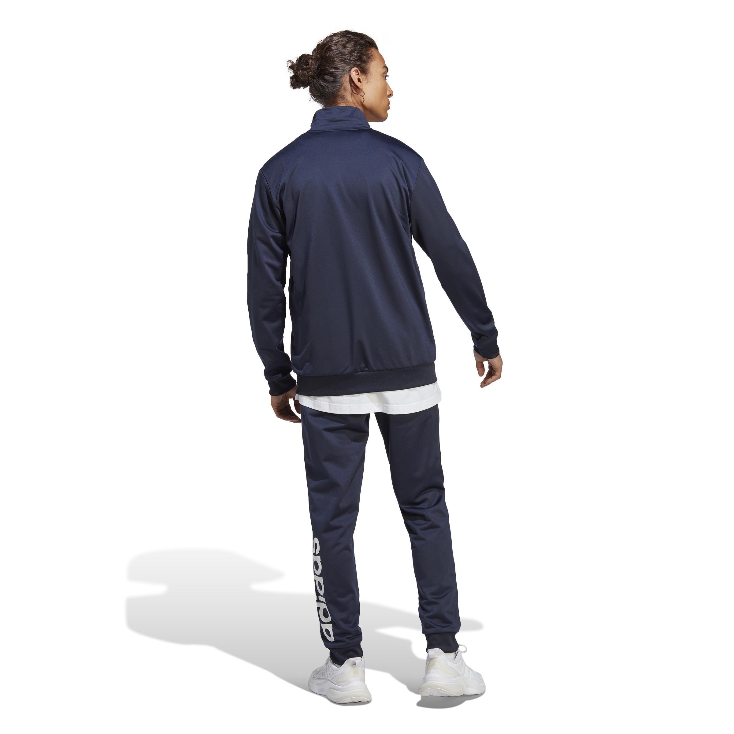 Linear Logo Tricot Track Suit, Blue, A701_ONE, large image number 2