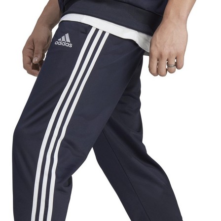 Men Basic 3-Stripes Tricot Tracksuit, Navy, A701_ONE, large image number 6