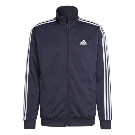 Men Basic 3-Stripes Tricot Tracksuit, Navy, A701_ONE, large image number 7